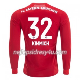 Fotbalový Dres FC Bayern Mnichov Joshua Kimmich 32 Domácí 2019/20 Dlouhý Rukáv